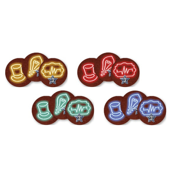 Nucleum: Neons Promo - Board Game