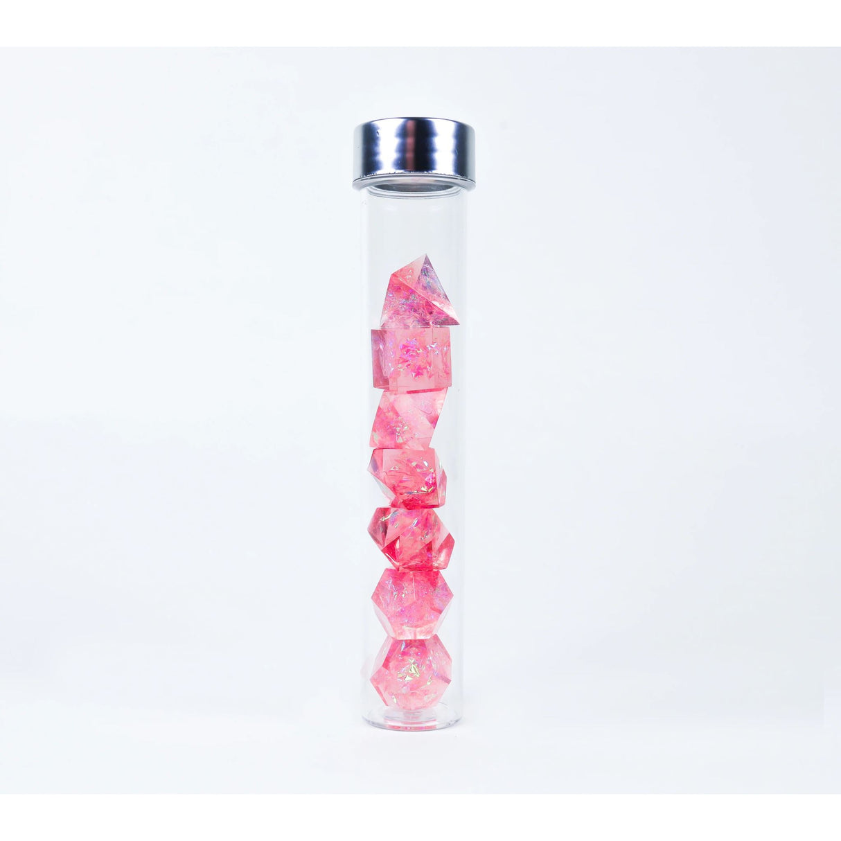 Sirius Dice - Pink Cloak & Dagger Dice Set 7