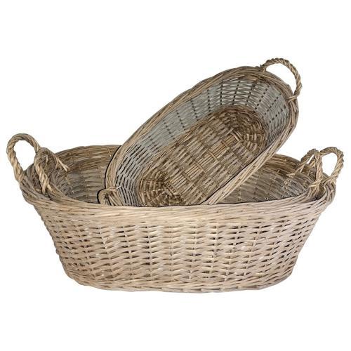 Farmers Market Basket Set of 3