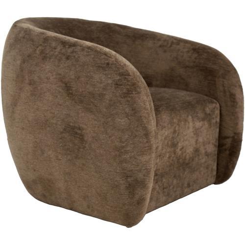 Mila Swivel Chair - Mocha