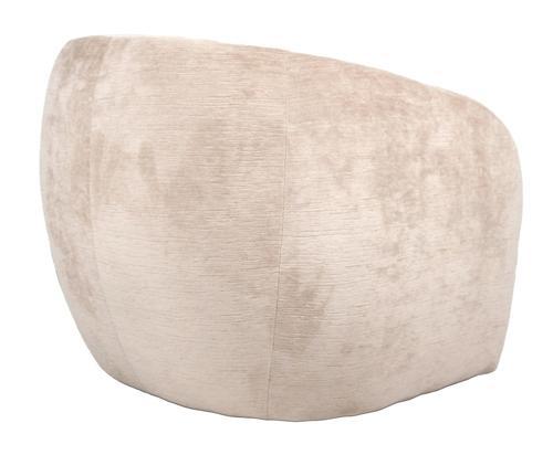 Mila Swivel Chair - Cappuccino