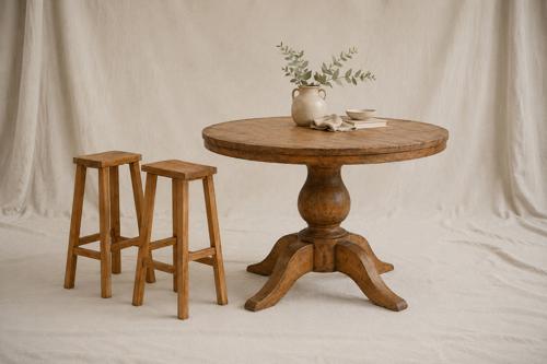 Savana Solid Teak Bar Stool