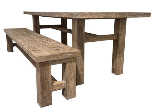 Savana Solid Teak Dining Bench