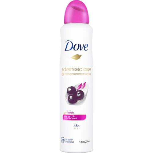 Dove Women Spray Berry & Watrelily 220ml