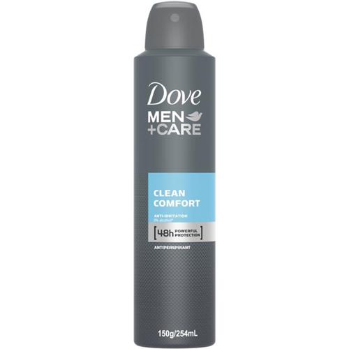 Dove Men Spray Clean Comfort 250ml
