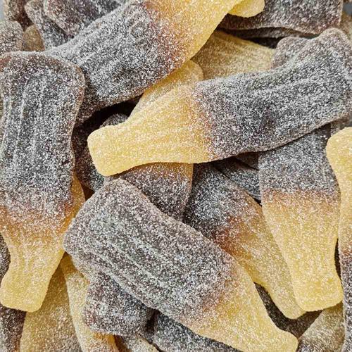Kiwi Delights Jumbo Sour Cola Bottle - 2kg Bag