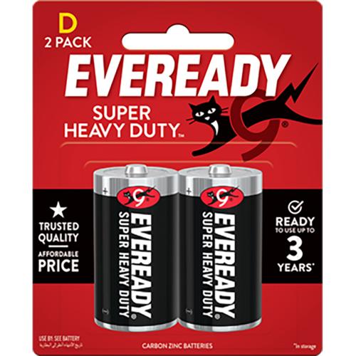 Eveready Battery D 2pk - (Pack of 6)
