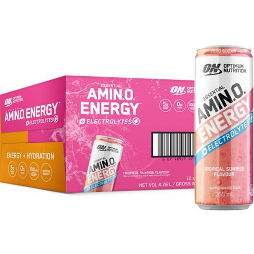 Amino Energy Sparkling Tropical 355ml - (Pack of 12)