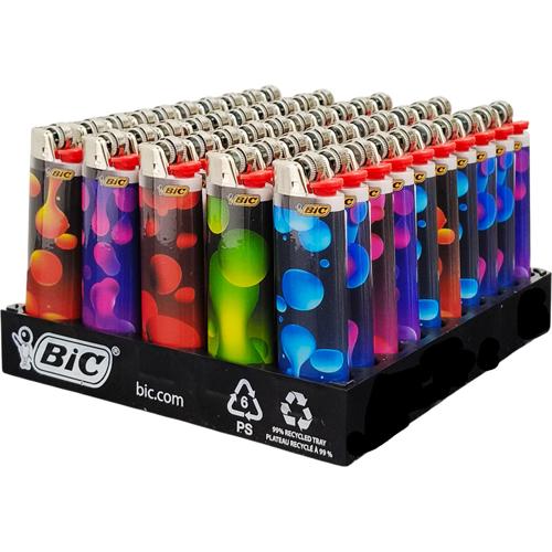 BIC Lighters Lava Neon 50pc - (Pack of 50)