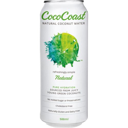 Cococoast Natural 500ml - (Pack of 24)