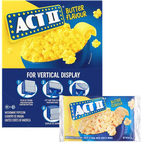 Act 11 Butter Flavour Popcorn 85g - (Pack of 12)