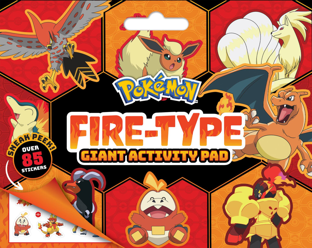 Pokémon Fire-Type: Giant Activity Pad