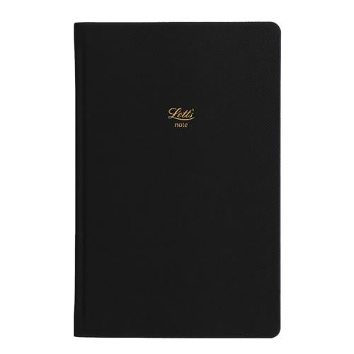 Letts Notebook Legacy Book 130 x 200mm Black