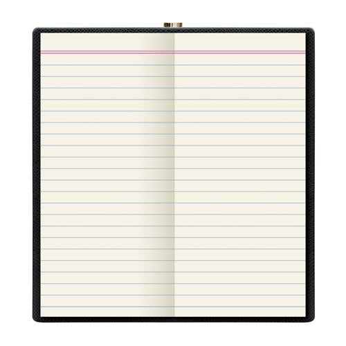 Letts Notebook Legacy Slim 85 x 152mm Black