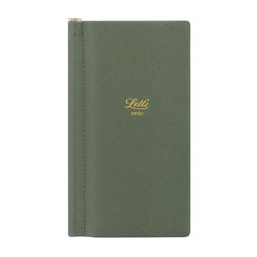 Letts Notebook Legacy Slim 85 x 152mm Pine