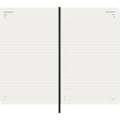 Moleskine Diary 18M Daily Soft Cover Large Black 2026/27