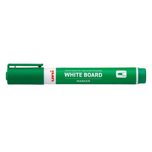 Uni Whiteboard Marker Bullet Green