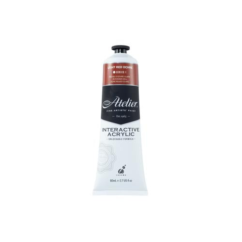 Atelier Acrylic Interactive Paints 80ml Light Red Ochre