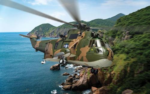 Diecast Aircraft - Corgi - 1/72 Sikorsky SH-3A USS Hornet