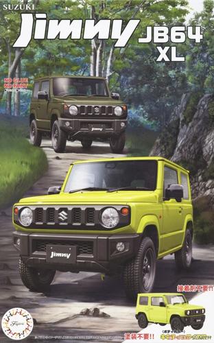 Plastic Kitsets - Fujimi - 1/24 Suzuki JimnyJB64 XL Yellw
