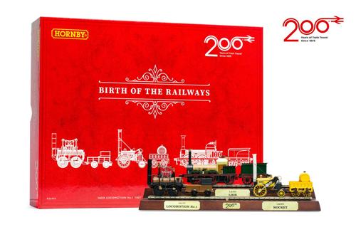 Hornby Trains - 200th Ann Loco Rocket Lion Pk