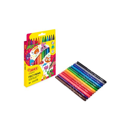 Jovi Washable Felt-Tip Pen 12 Pack