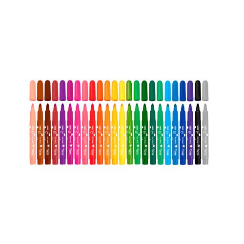 Jovi Washable Maxi Felt-Tip Pen 24 Pack