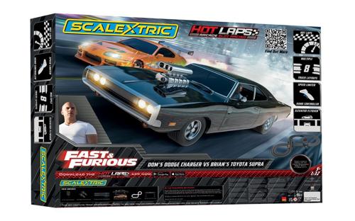 Slot Cars & Accessories - Scalextric - Set: Fast & Furious