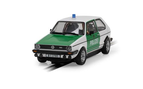 Slot Cars & Accessories - Scalextric - Volkswagen Golf MK1 Polizei