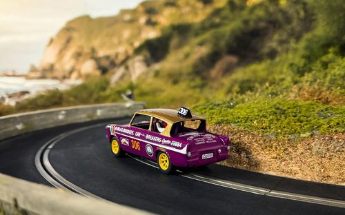 Slot Cars & Accessories - Scalextric - Ford Anglia George Polley 306