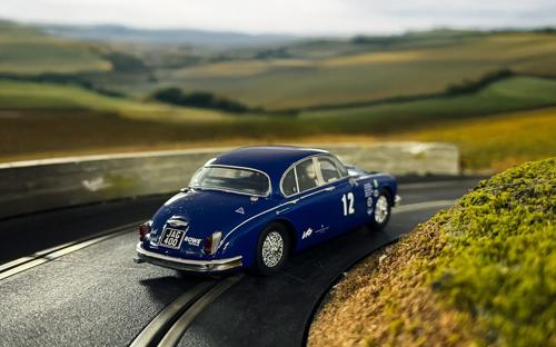 Slot Cars & Accessories - Scalextric - Jaguar MK2 - Grant Williams