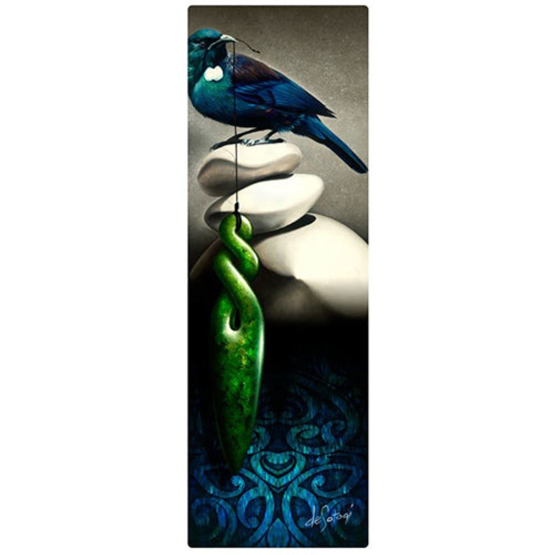 Glass Art Print - Winter Song (60 x 18.5cm)