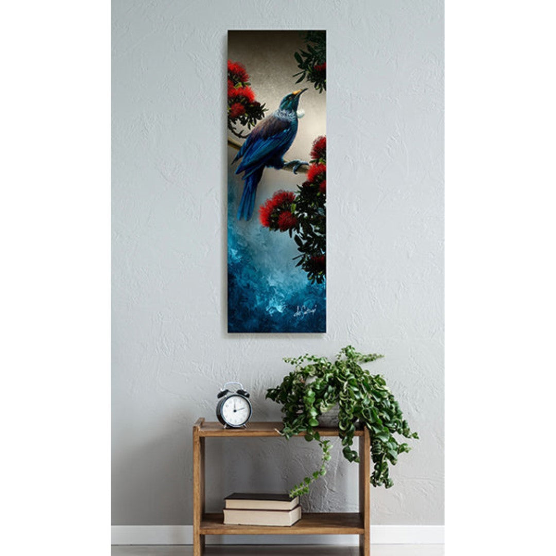 Glass Art Print - Height of Summer (60 x 18.5cm)