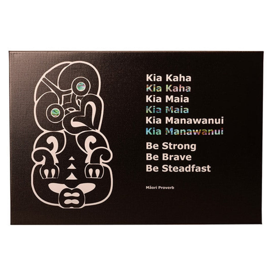 Canvas Print - Tiki Kia Kaha (30 x 30cm)