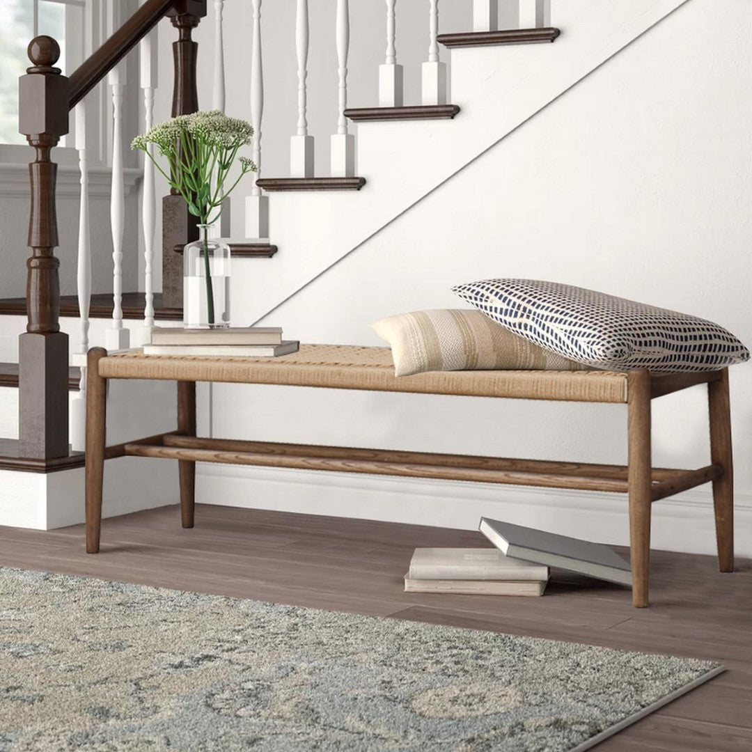 Bench - Chinese Oak (1.21m X 35cm X 46cm)