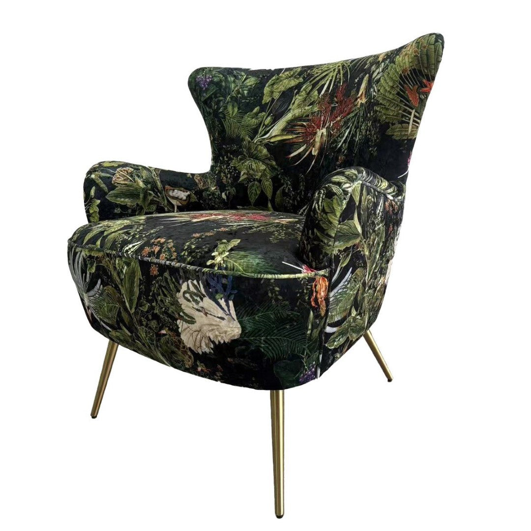 Occasional Chair - Botanical (75 X 75 X 84cm)