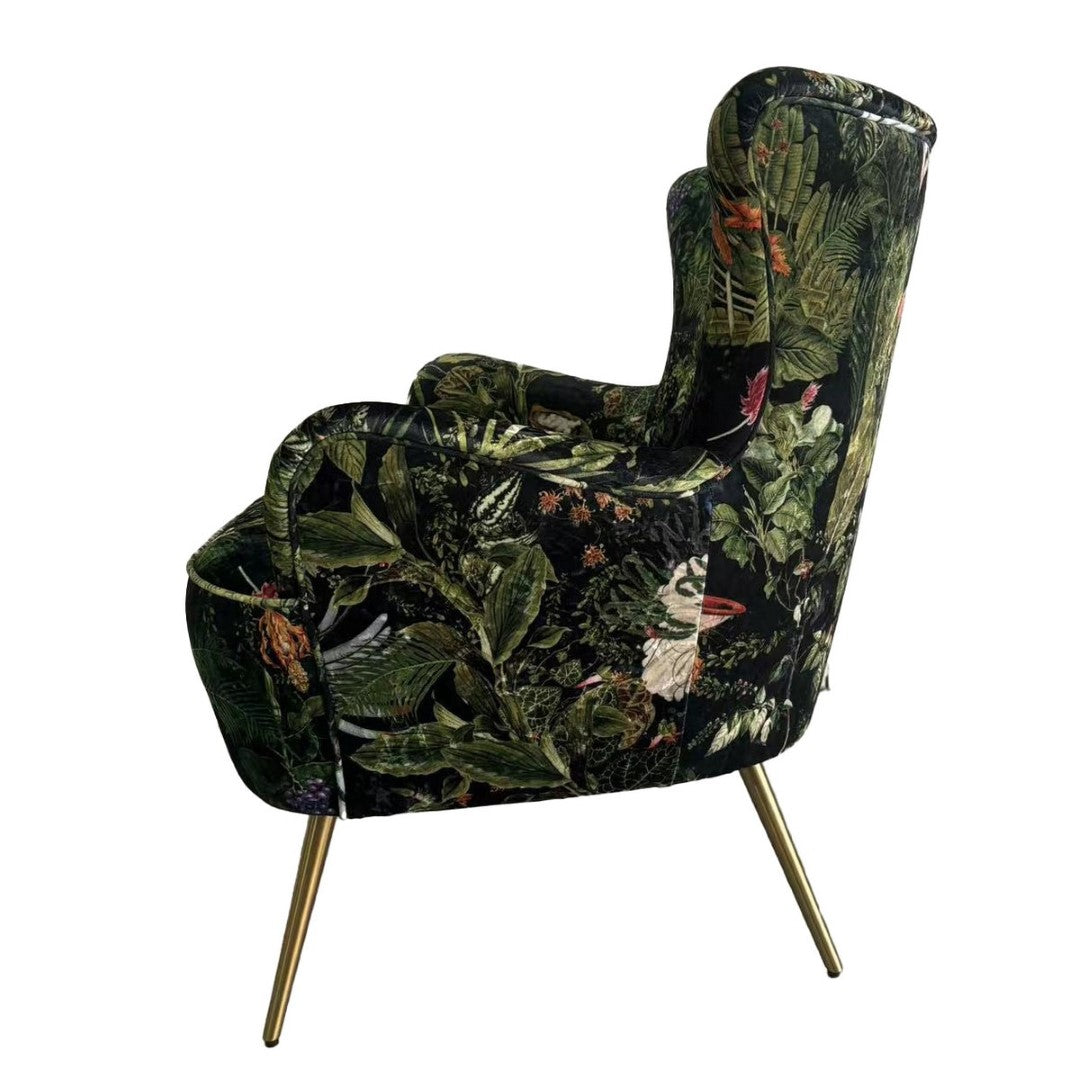 Occasional Chair - Botanical (75 X 75 X 84cm)