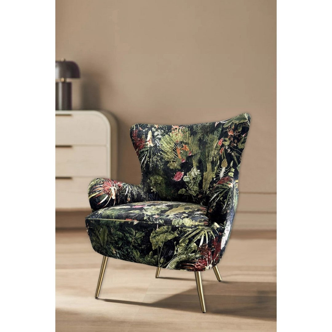 Occasional Chair - Botanical (75 X 75 X 84cm)
