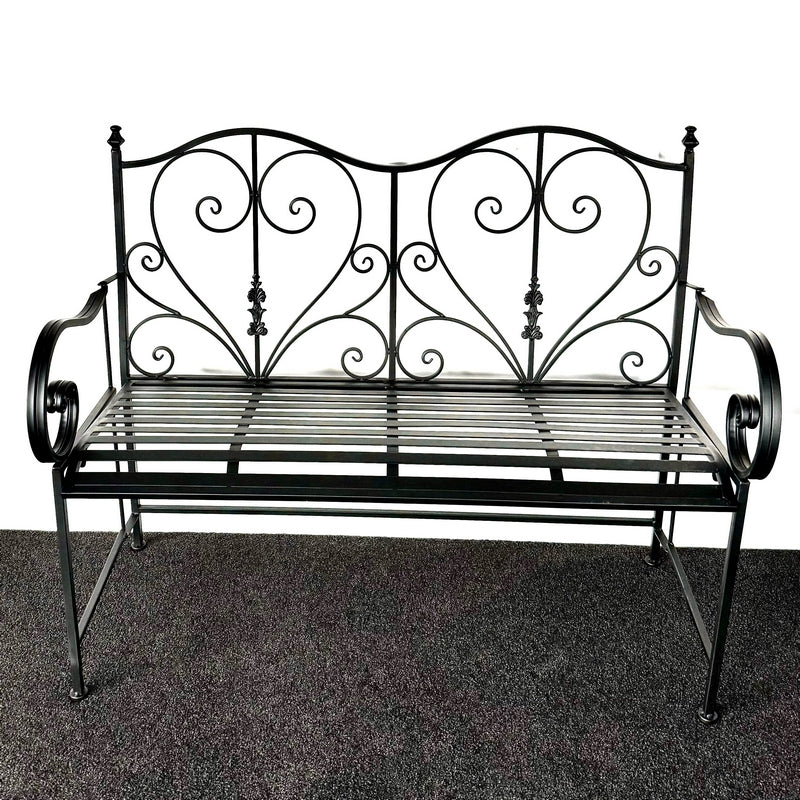 2 Seater Chair - Black (114 x 96 x 50cm)