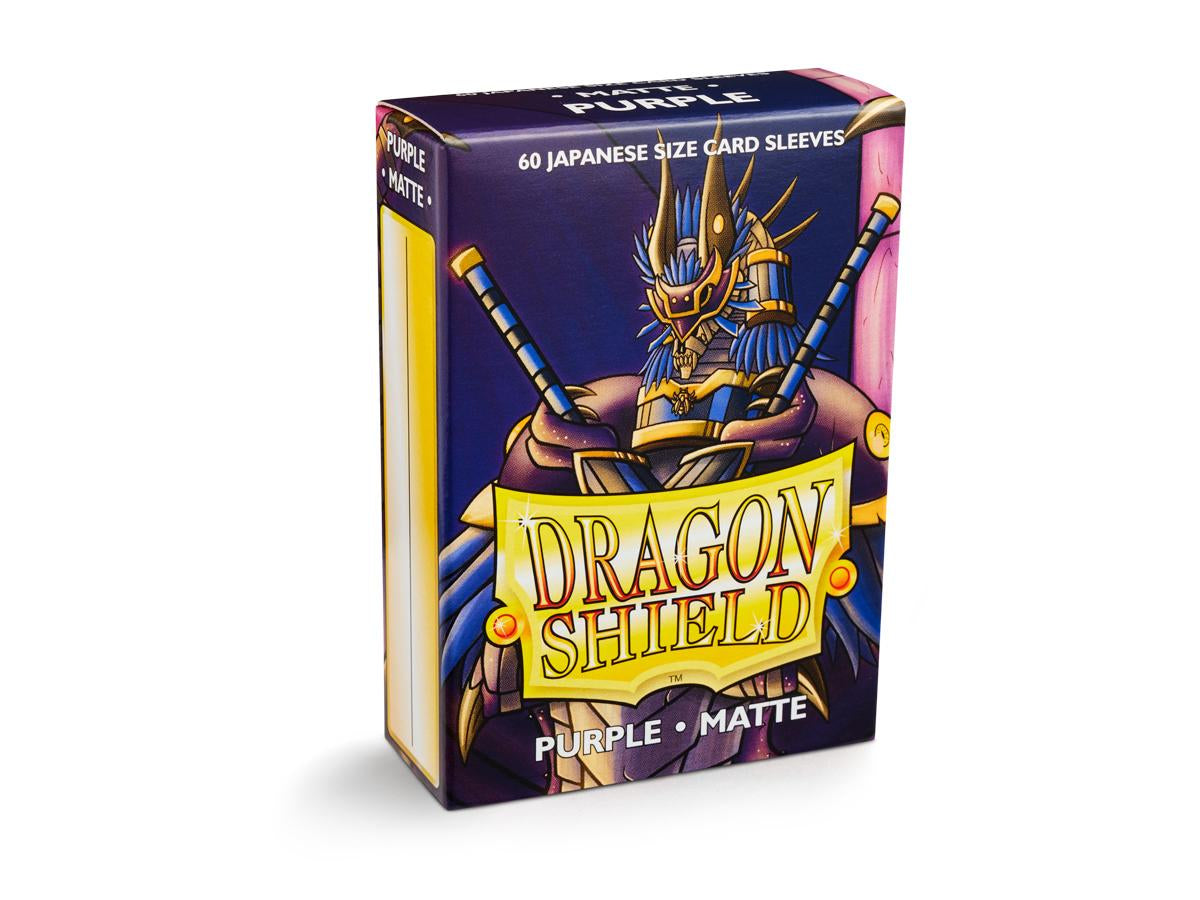 Dragon Shield: Japanese Size Sleeves - Matte - Purple