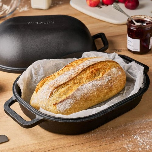 Cast Iron Bake and Roast Set Pyrolux Pyrocast 2 Piece 40cm 7L