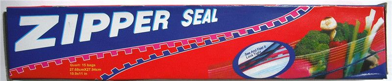 Zipper Bag - Large 27.9cm (12 Packs)