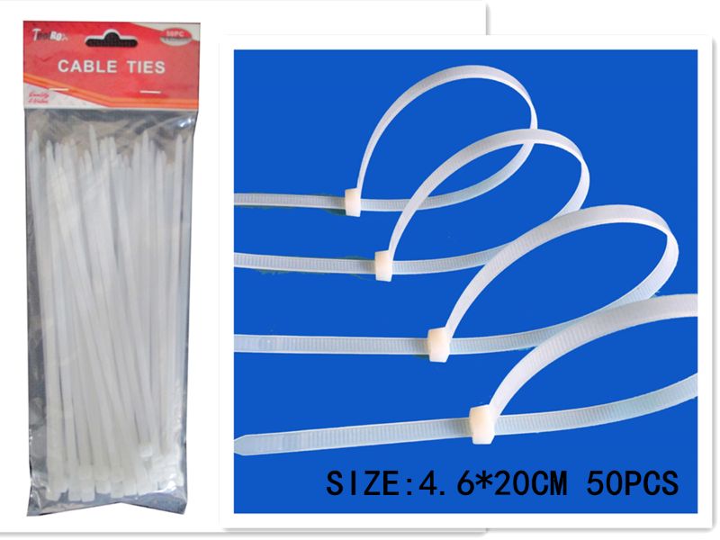 Cable Ties - White 4.6 X 20cm (600pcs)