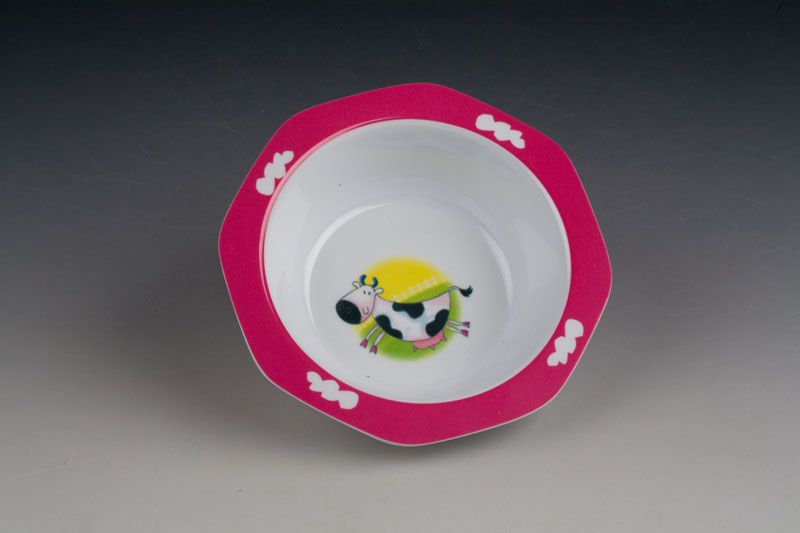 Melamine Kids Bowl - 16cm (Set Of 6 Assorted)