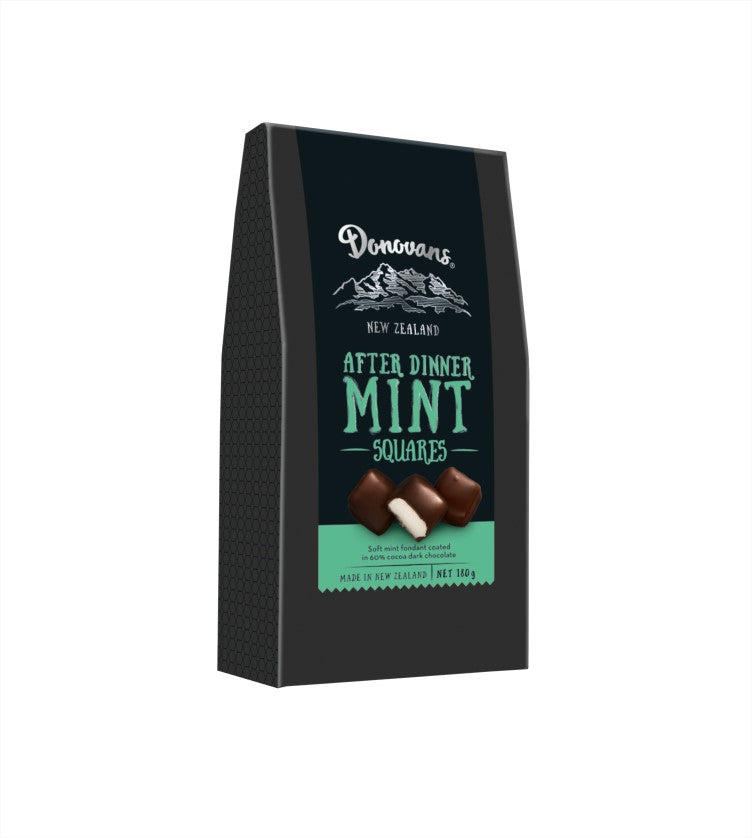 Donovans Chocolate After Dinner Mint Squares