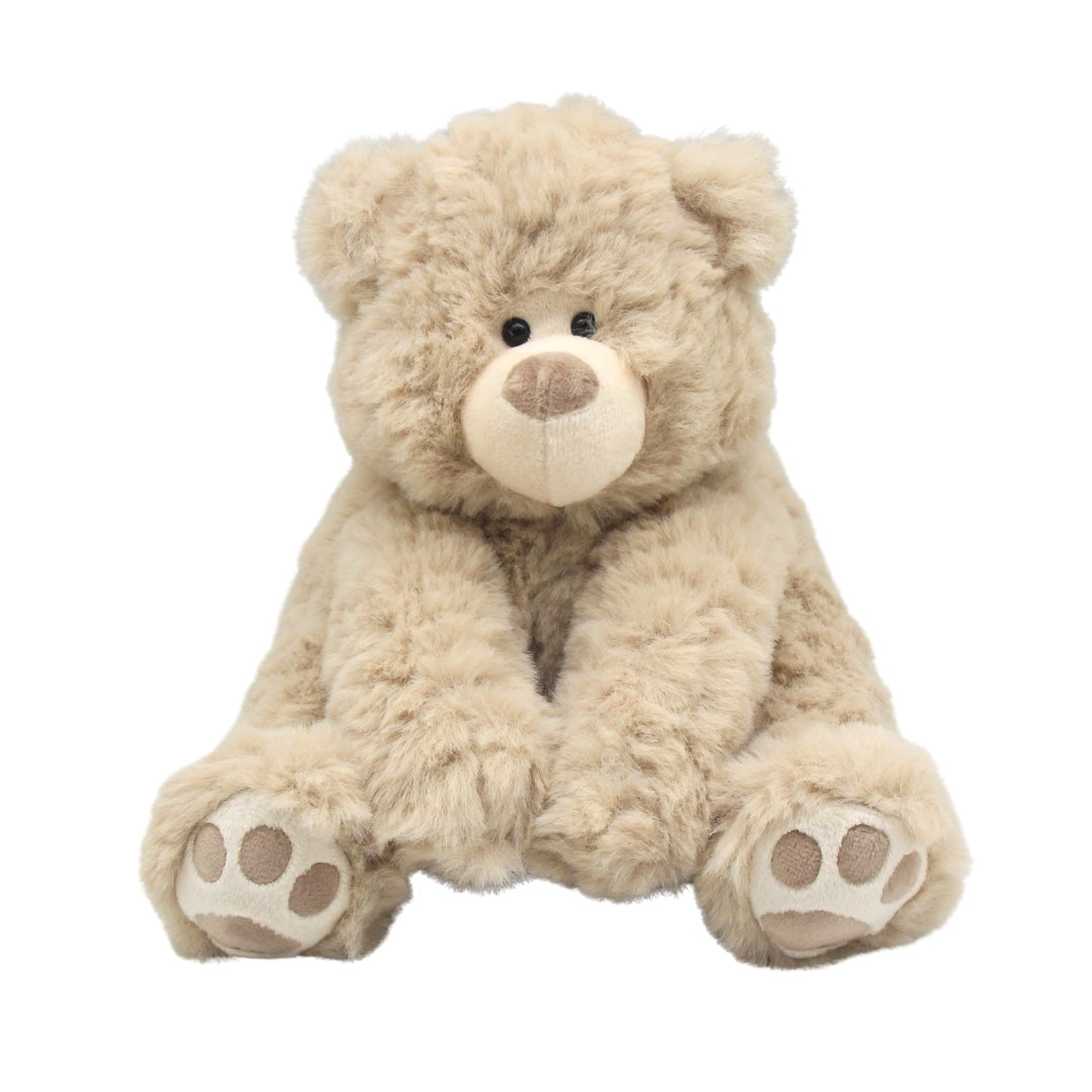 Soft Plush Toy - Harry Bear. Brown Sitting Bear.
