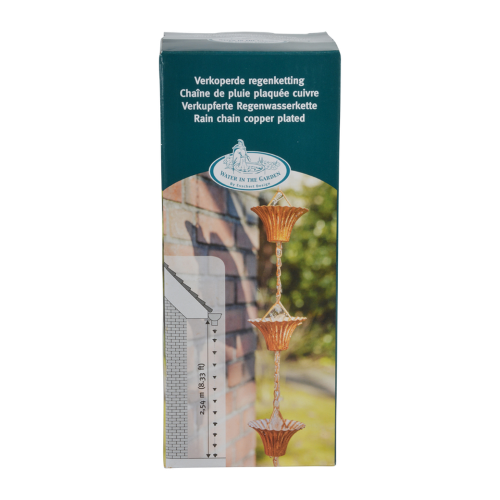 Rain Chain - Copper 2.59m (Set of 2)