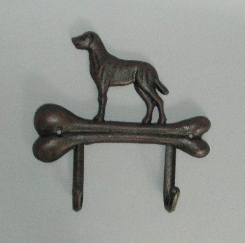 Key Hook -18x18cm Dog And Bone
