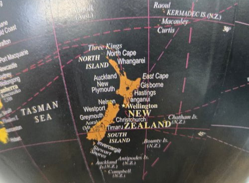 World Globe Rotating On Stand - 50cm