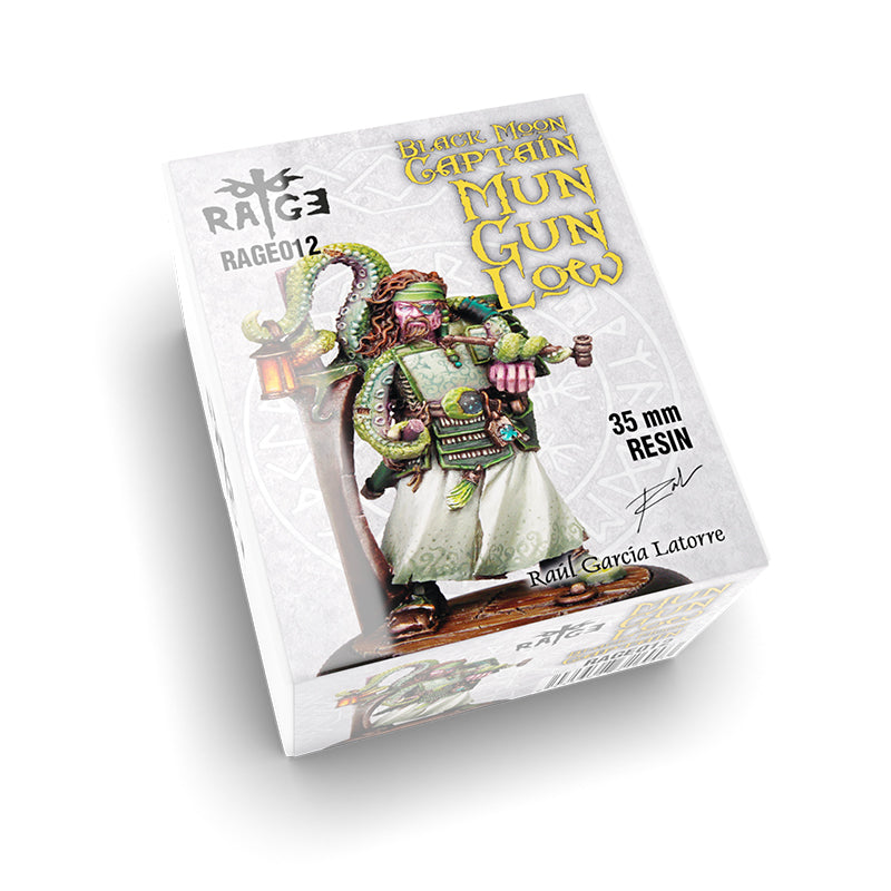 AK Interactive - Resins - Fantasia Latorre - Mun Gun Low. Black Moon Captain